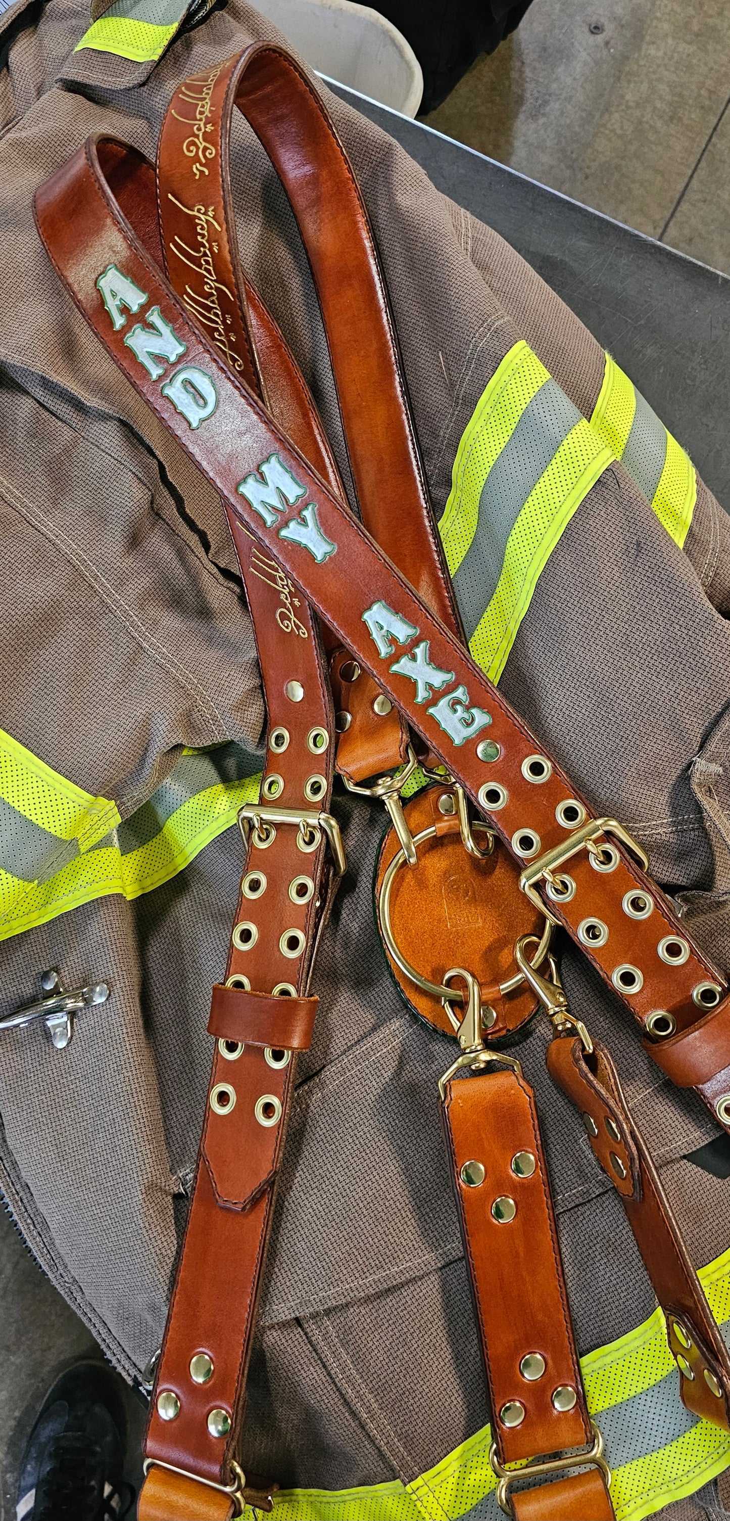 Deposit for Bunker Gear Suspenders